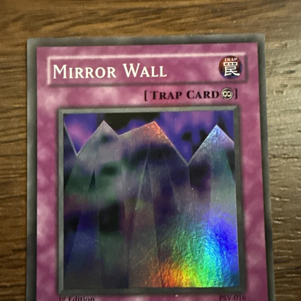 Yu-Gi-Oh! Mirror Wall PSV-016 1st‎ Edition Super Rare